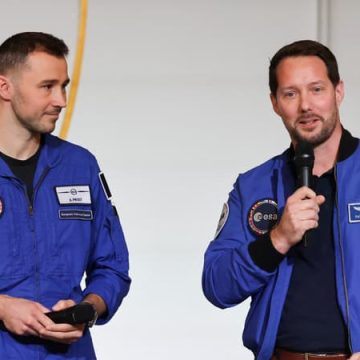 Thomas Pesquet et Arnaud Prost Choisis pour des Missions Spatiales par Vast Space