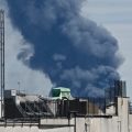 Incendie dans un entrepôt industriel de Bobigny
