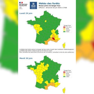 7798136f-a9f5-4851-bd7b-2b43ee3745e3 Risques accrus d’incendies de forêt en France