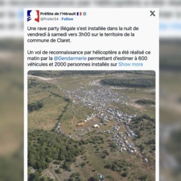 7a1d3014-e3f3-4912-8b0a-5dbda268e080 Des milliers de personnes participent à une free-party malgré l’interdiction
