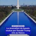 La rénovation du bassin du Lincoln Memorial tourne au désastre