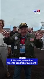 916c946a-6426-45a7-901e-715c40980063 Un vétéran du D-Day émeut les collégiens normands