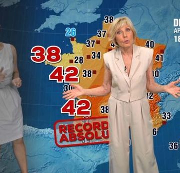 Évelyne Dhéliat revient sur ses prévisions météo fictives pour 2050