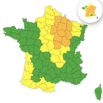 a5260577-8bd3-4edf-8edd-87d0b476d772 Vigilance Météorologique en France : Canicule et Orages