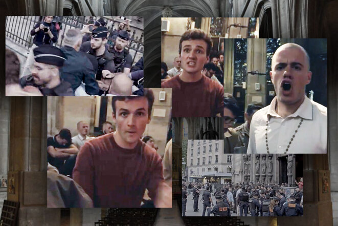 b2a454eb-10d4-4dd0-a2f4-fedcf1668ad7 Des militants d’extrême droite interrompent une exposition artistique à Paris