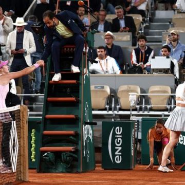Demi-finale de Roland-Garros : Tension entre deux joueuses