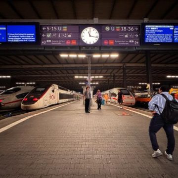 Interruption totale du trafic ferroviaire en Allemagne