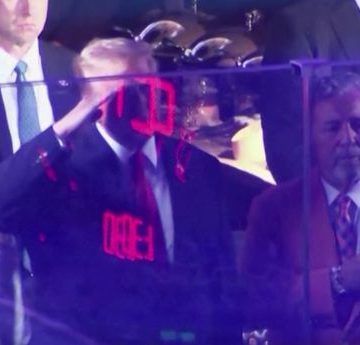 Donald Trump hué lors de la finale NBA à New York