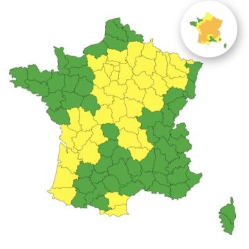 cf0666c8-fdbb-49ef-a7f7-08df4972002c Météo-France Émet une Alerte Jaune pour les Orages en France