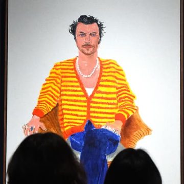 Harry Styles pose pour David Hockney : Un portrait marquant