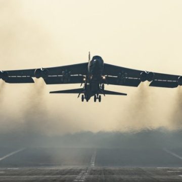 Accident d&rsquo;un bombardier B-52 en Californie