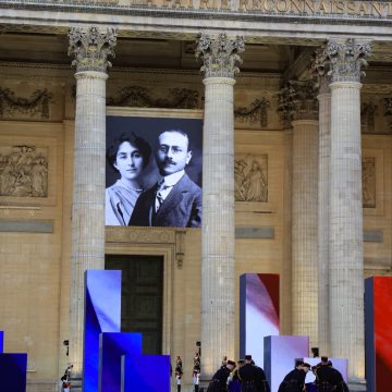 L&rsquo;hommage rendu à Marc et Simonne Bloch au Panthéon