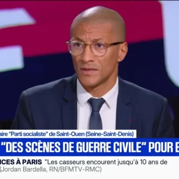 Karim Bouamrane discute des troubles après la victoire du PSG