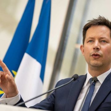 PARIS: Les Republicains party press conference Réflexions de François-Xavier Bellamy sur l’Immigration et la Position de l’Église Catholique