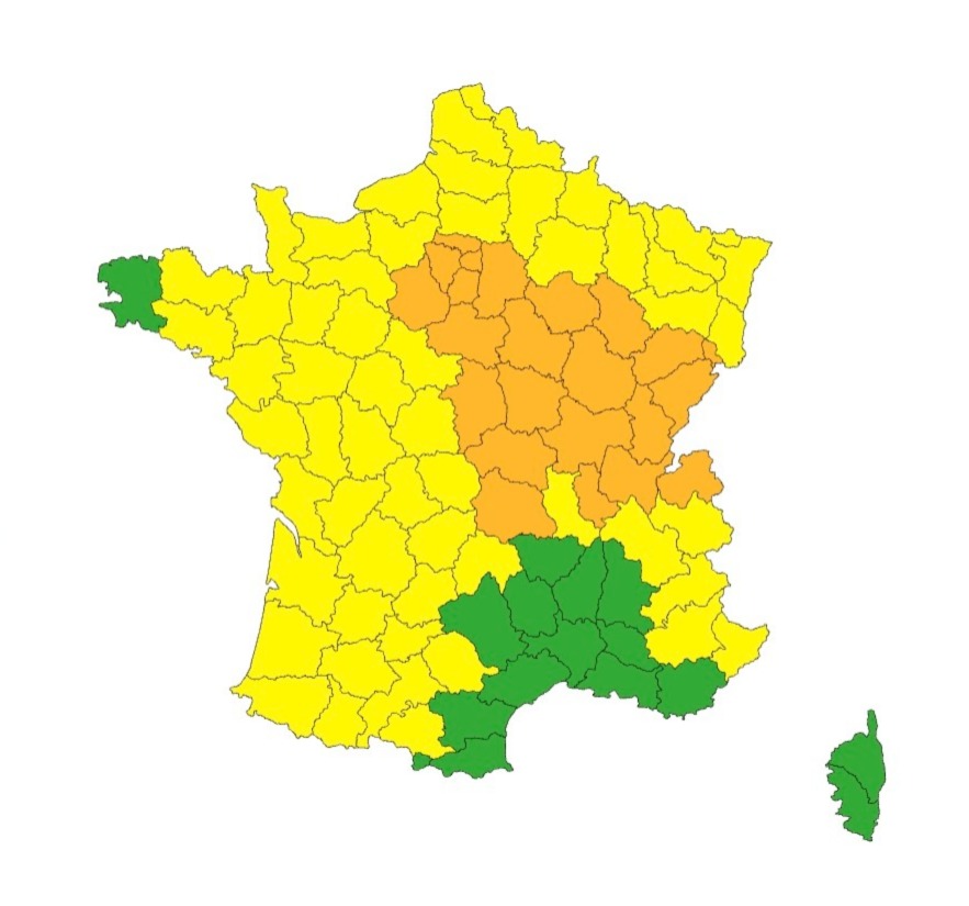 f56826cd-448c-46e2-82d9-11ff68932663 Vigilance Orange Canicule: 26 Départements Alerte