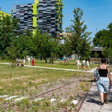 Inauguration du Parc Saint-Sauveur à Lille