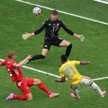 0a9cfa55-91f5-4b8e-9167-6b3edd535478 La Suisse triomphe de la Colombie en huitième de finale de la Coupe du monde 2026