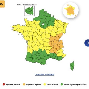 13effdb2-19bc-4ab9-a25b-f866581fb4a7 Vigilance météorologique en France : 49 départements en risque d’orages
