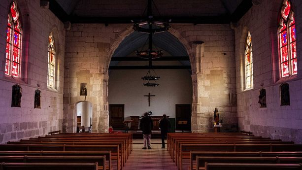 FRANCE-RELIGION-ATTACK-POLITICS Commémoration du Père Jacques Hamel, dix ans après l’attentat