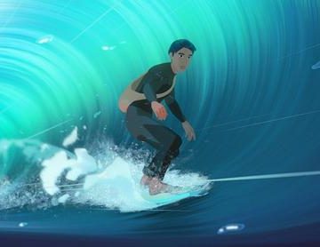 1fb5d803-94a1-47d4-86f1-36aedf766979 In Waves : Un Long-Métrage Animé Plein de Couleurs et d’Émotions