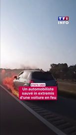 Un policier sauve un automobiliste d’une voiture en feu à Southlake