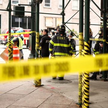 Incident dans un immeuble en rénovation à Manhattan, New York