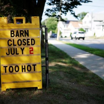 Canicule intense sur la côte est des États-Unis