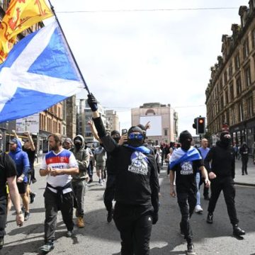 Des tensions à Glasgow en raison des manifestations anti-immigration