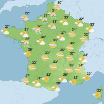 426dc708-8331-453d-a794-8f265d8a139a Prévisions Météo : La Canicule Persiste Avant un Refroidissement Progressif