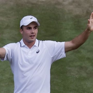 Arthur Féry en Quart de Finale à Wimbledon