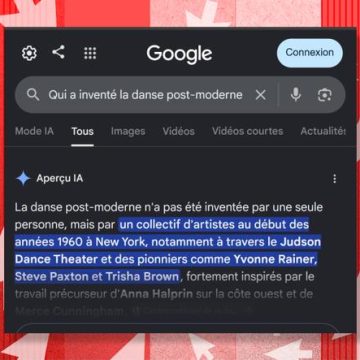 Les Intelligences Artificielles Génératives dans les Résultats de Recherche