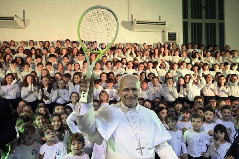 ITALY - POPE LEO XIV VISIT TO THE PONTIFICAL PAUL VI INSTITUTE - 2025/12/16 Le séjour de Léon XIV à Castel Gandolfo