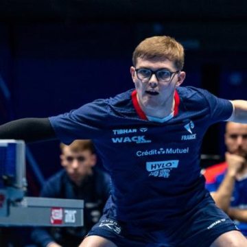 Alexis Lebrun représentera la France au tournoi de tennis de table au Brésil