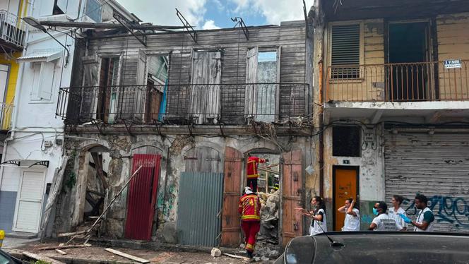 aa66d927-9ac7-45fa-9267-b4d4f078765a Effondrement d’un bâtiment à Pointe-à-Pitre: un mort et trois blessés