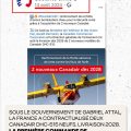Manuel Bompard accuse l’ancien gouvernement d’avoir annulé l’achat de Canadairs