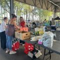Solidarité au Parc des Expositions de Bordeaux pendant l’incendie en Gironde