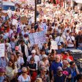 Manifestations contre les violences sexuelles