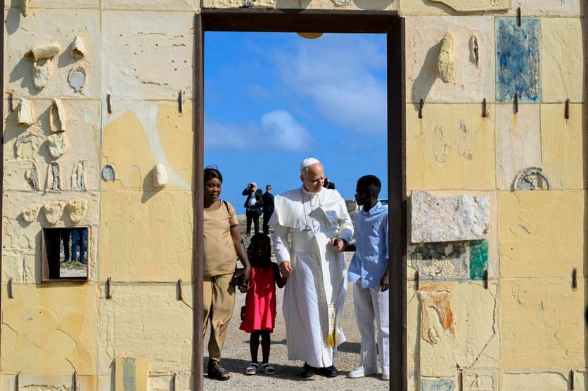 Pope Leo XIV makes pastoral visit to Lampedusa Le Pape Léon XIV en visite à Lampedusa : un appel à l’action pour les migrants