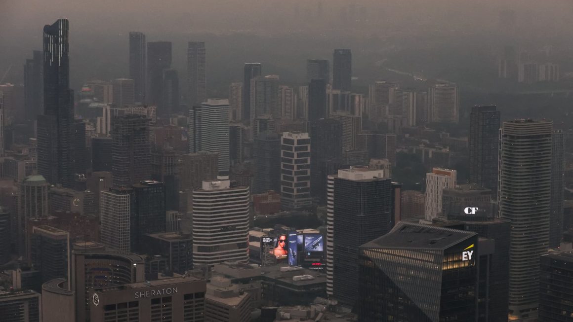 La pollution de l’air s’aggrave à New York en raison des incendies au Canada
