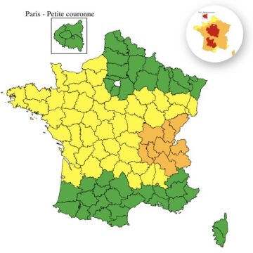 dd194232-57de-4147-9003-317af234eecb Météo: Vigilance jaune pour orages dans 45 départements