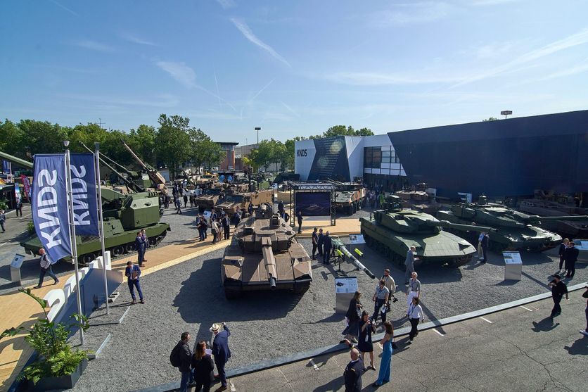 Illustration le Salon Eurosatory 2026 KNDS reporte son entrée en Bourse face aux préoccupations des investisseurs