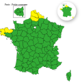 Alerte météo : vigilance jaune pour orages et canicule