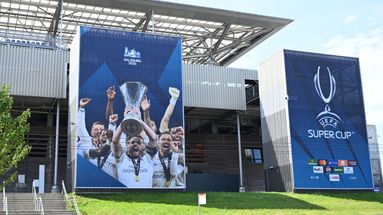 FBL-UEFA-SUPERCUP-PSG-ASTON VILLA PSG et Aston Villa s’affrontent pour la Supercoupe d’Europe 2026