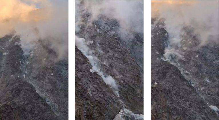 14d68db0-2c25-46b3-8c0d-8c357e82ca78 Les dangers climatiques sur le mont Blanc obligent à fermer des refuges