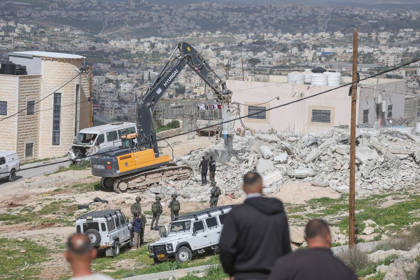 Israel Demolishes Home West Bank Entretien avec Charlie Deulme, correspondante à Jérusalem