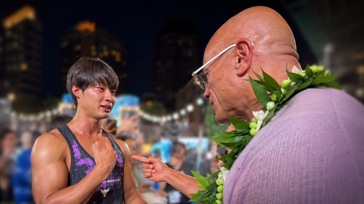 1dab2355-a0b3-49b3-800b-6e101b598856 Dwayne Johnson émeut un jeune admirateur à Tokyo