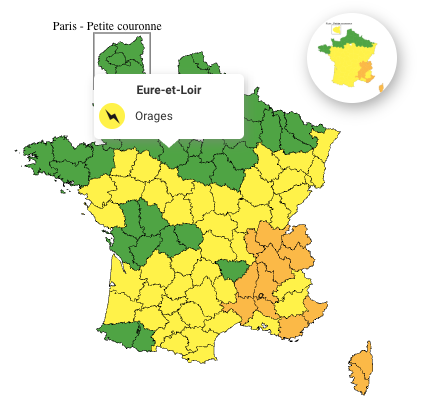 22ffc675-34de-4c9d-91bc-1f6379367518 13 départements sous vigilance orange pour la canicule dès le 9 août