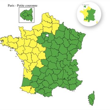 Vigilance Jaune pour Orages : 30 Départements Concernés