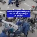 Séisme au Japon : des chirurgiens protègent des patients en pleine opération