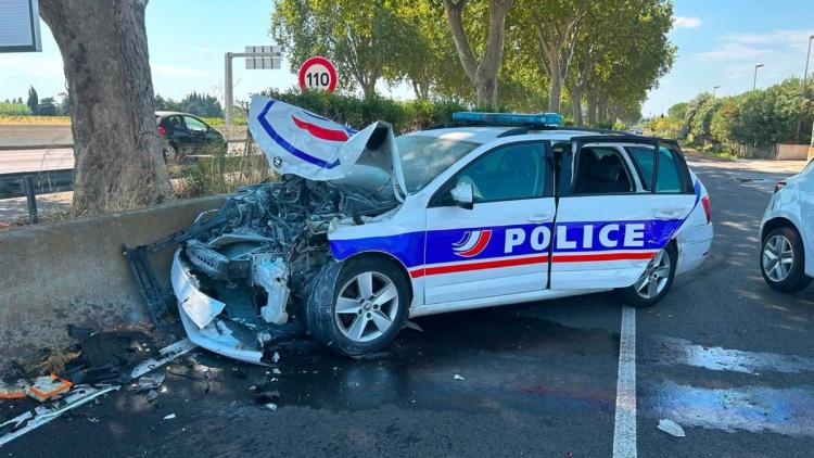 345320e4-1f16-485a-9f73-e2baf303ef2f Accident à Perpignan : Cinq policiers blessés après un refus d’obtempérer